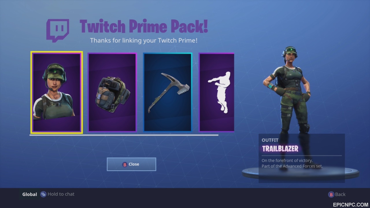 Fortnite Twitch Prime Pack 2 Epicnpc Marketplace