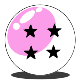4 Star Dragon Ball Icon/Logo