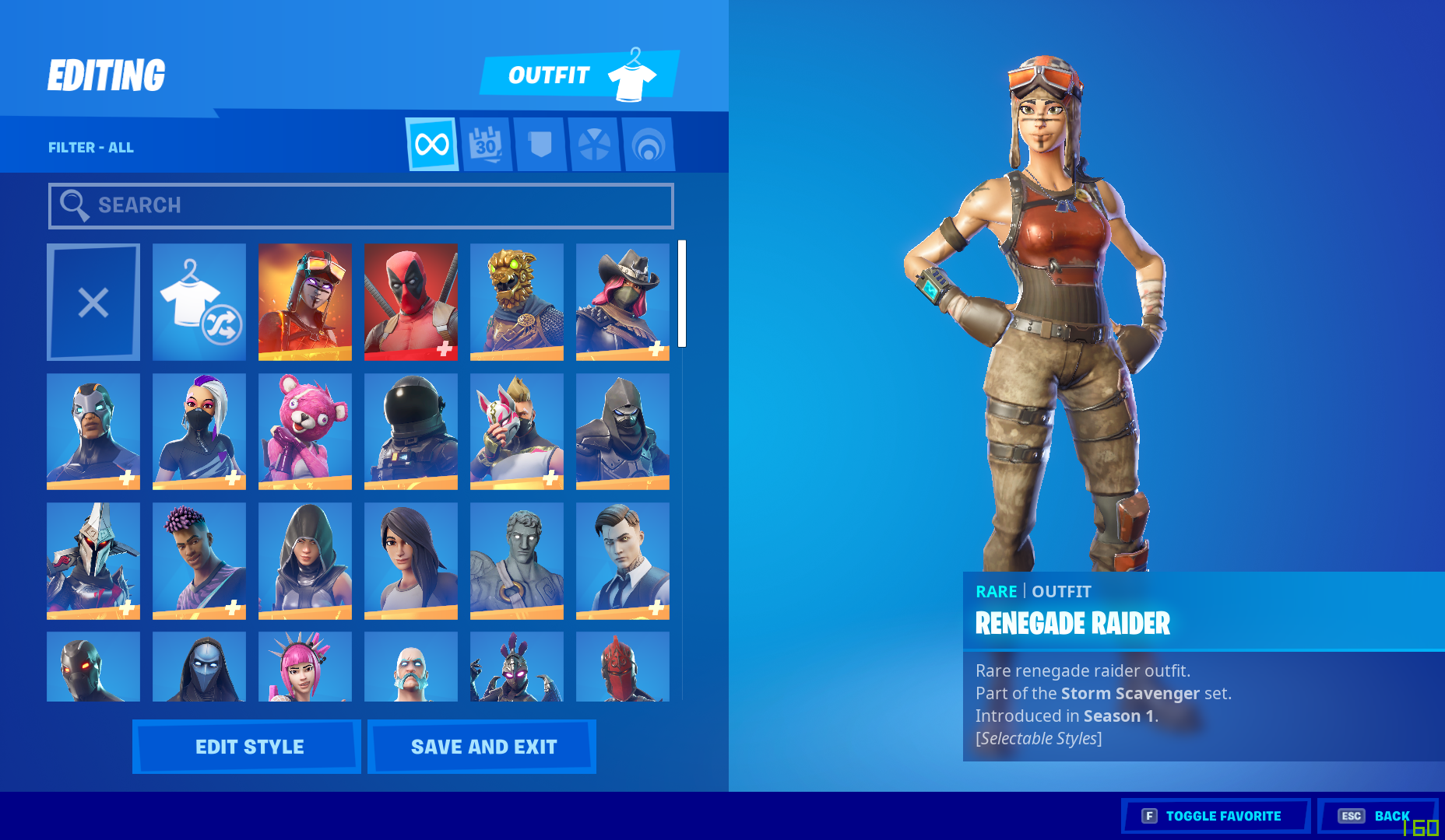 Renegade raider & Raiders Revenge acc / 100+ skins / Full access / |  EpicNPC Marketplace