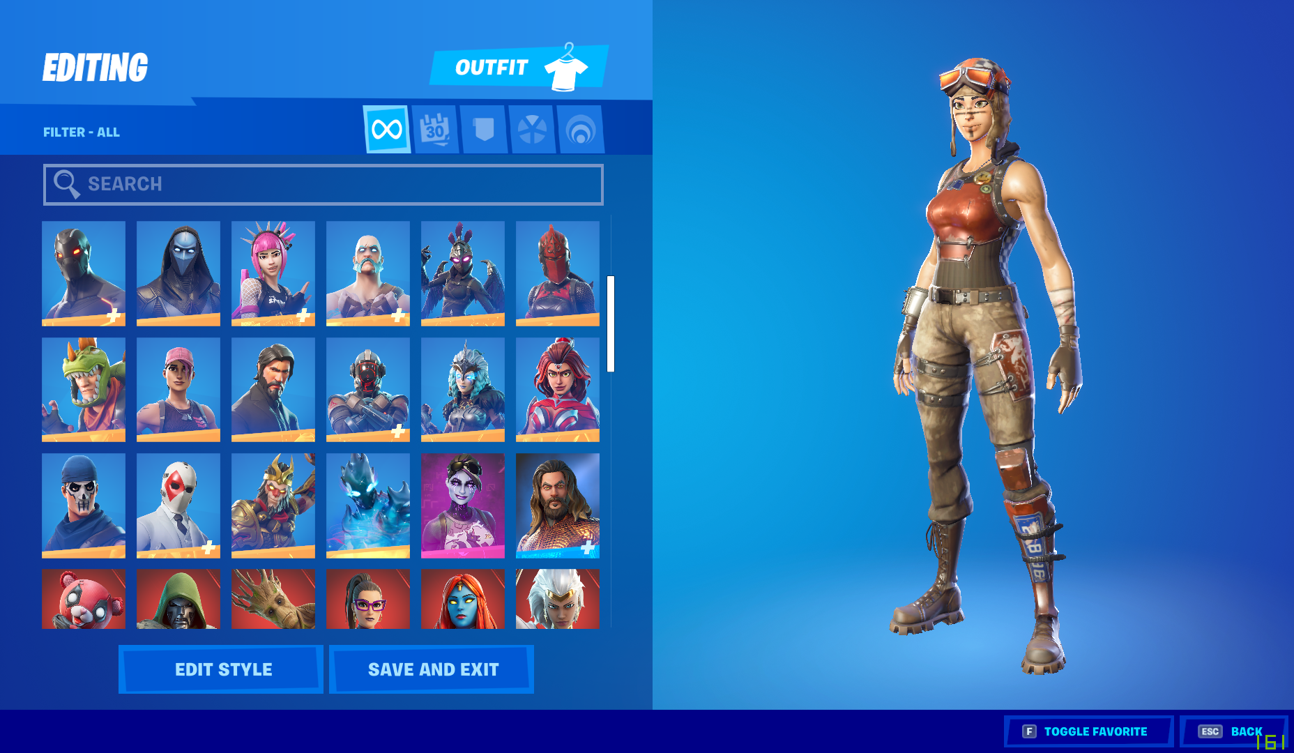 Renegade raider & Raiders Revenge acc / 100+ skins / Full access / |  EpicNPC Marketplace