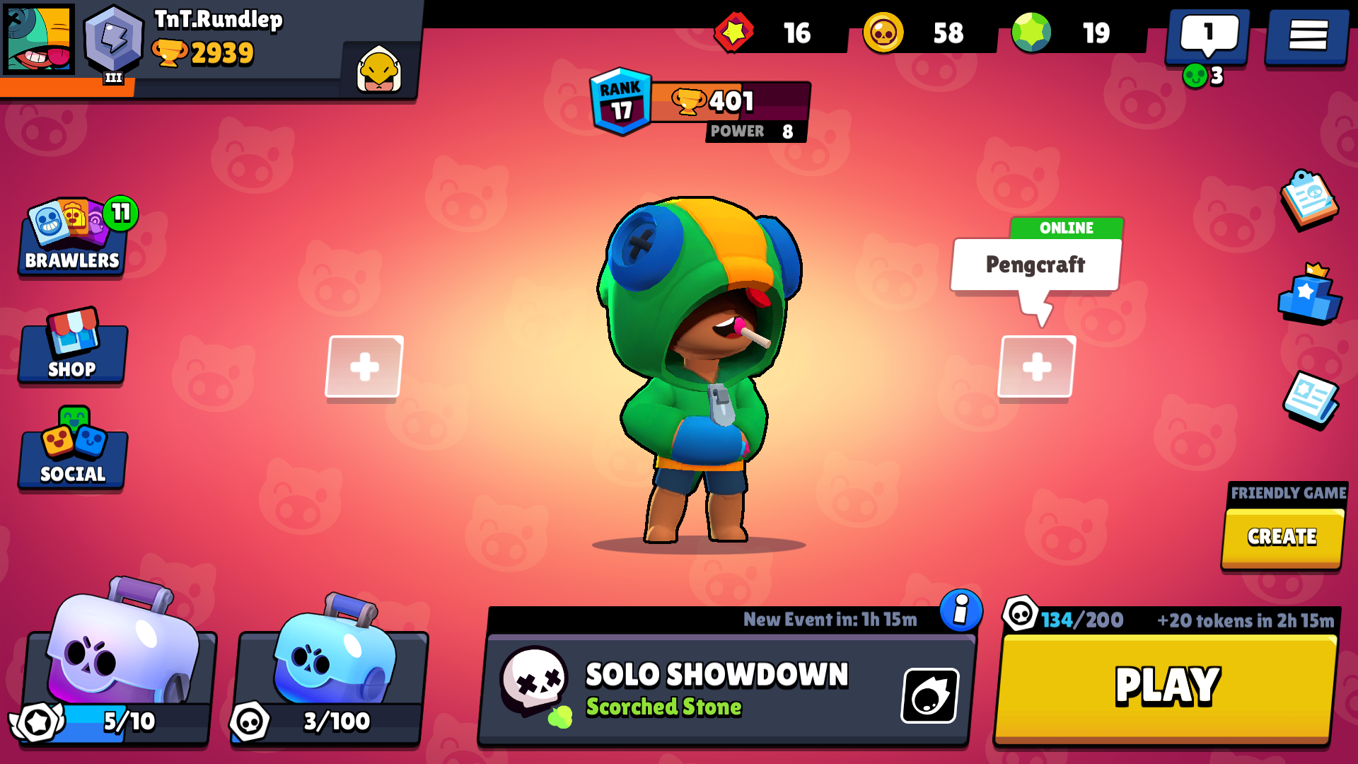 Спайк Brawl Stars