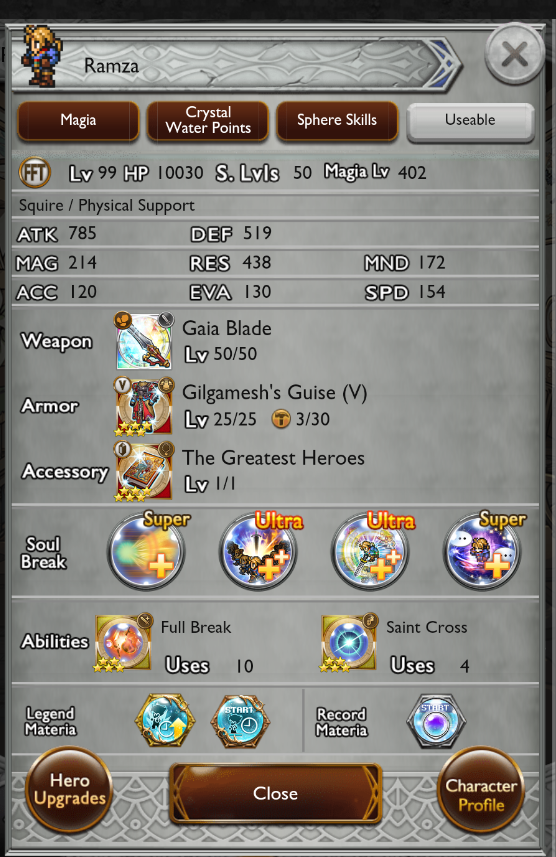 Sold Solid End Game Account 232 Stamina Up To 400 Magia Levels On Main Party Epicnpc Marketplace