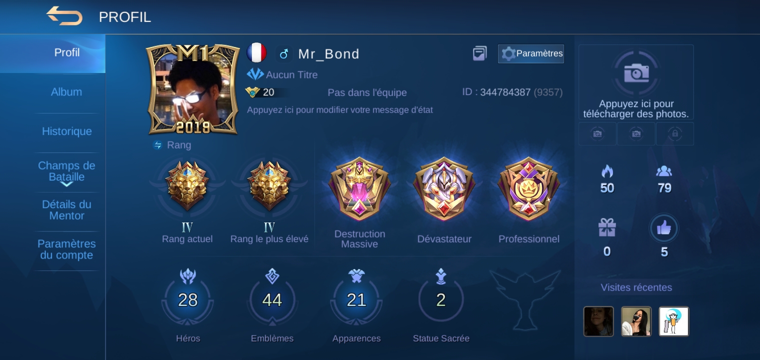 Selling Mlbb Account EpicNPC Marketplace