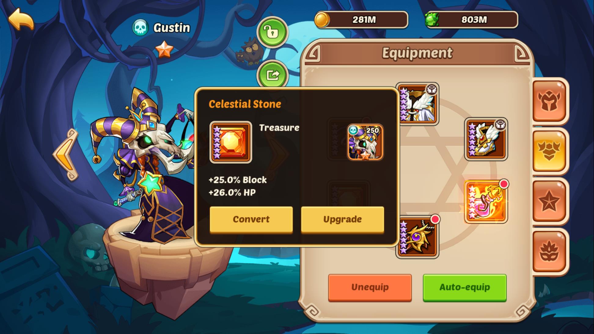 Idle heroes fantasy factory