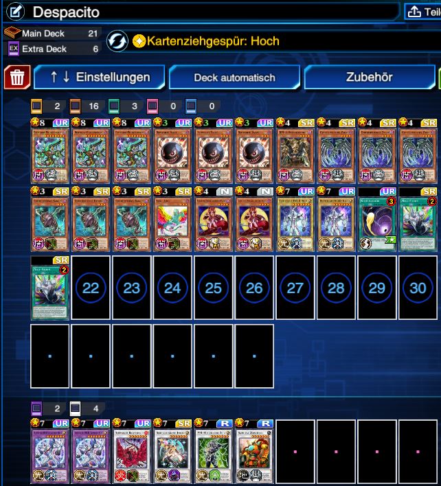 SOLD Yugioh Duel Links Meta Decks many UR , staples, dream ticket