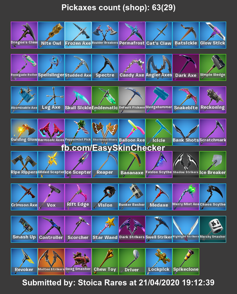 Sold Fortnite Account Full Access Transfer Email 110 Skins 63 Pickaxes Epicnpc Marketplace