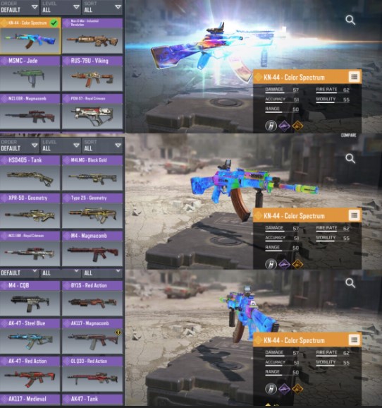 Sold Kn 44 Color Spectrum 26 Epic Weapons 14 Epic Characters Pro Player Acc Epicnpc Marketplace
