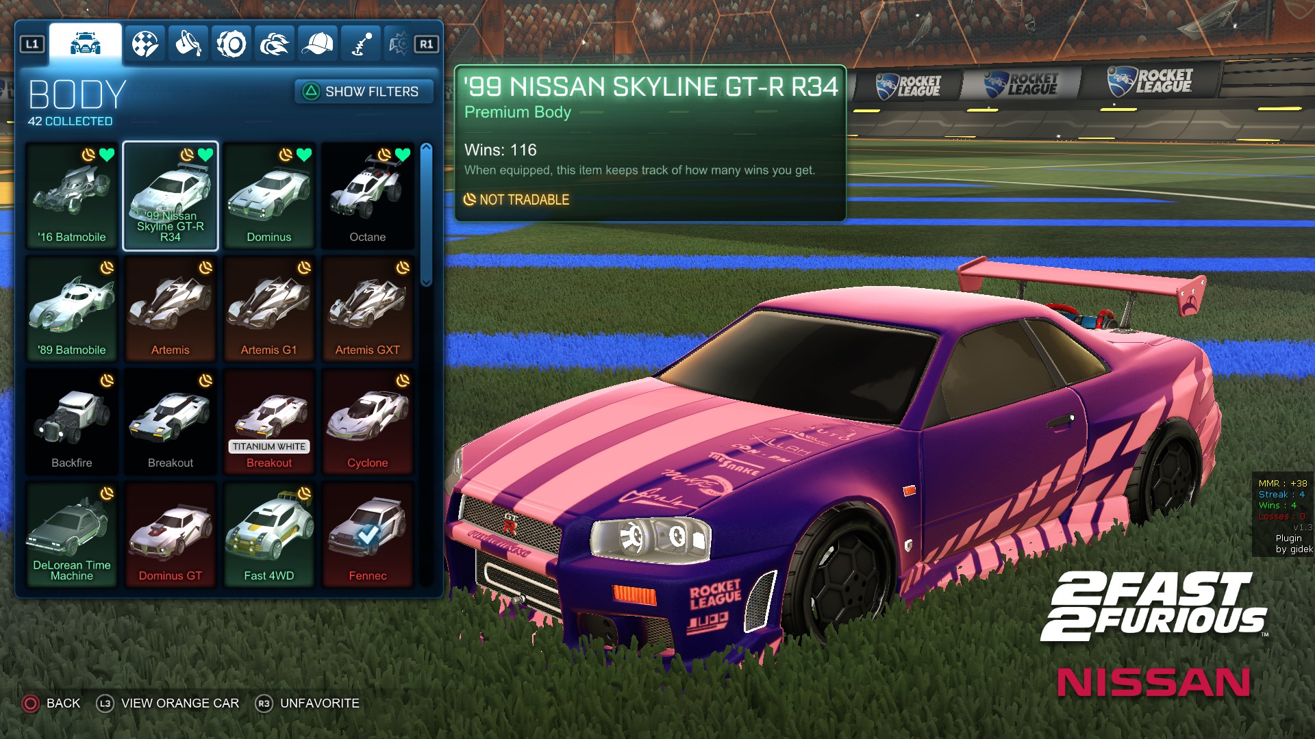 SOLD All Rocket League DLC cars 2000+ hours Steam Level 17 S9