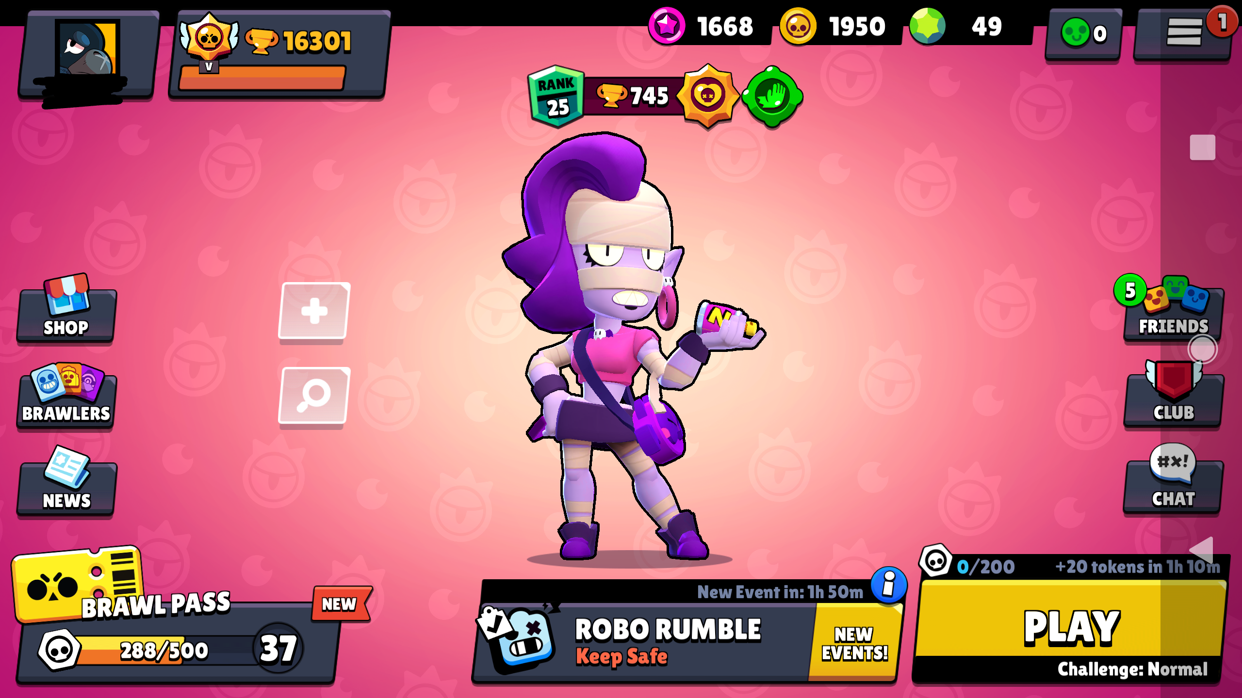 Selling Lvl 179 748hrs Played 32 36 Brawlers Lvl 9 10 Most Rank 25 26 750 Trop Epicnpc Marketplace - 20 rank png brawl stars