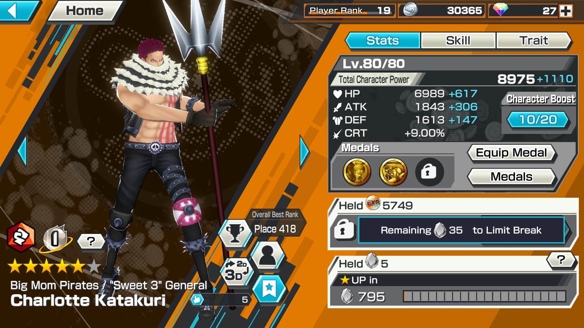Sold Lv 100 Bullet Dark King Rayleigh Fast Sell Epicnpc Marketplace