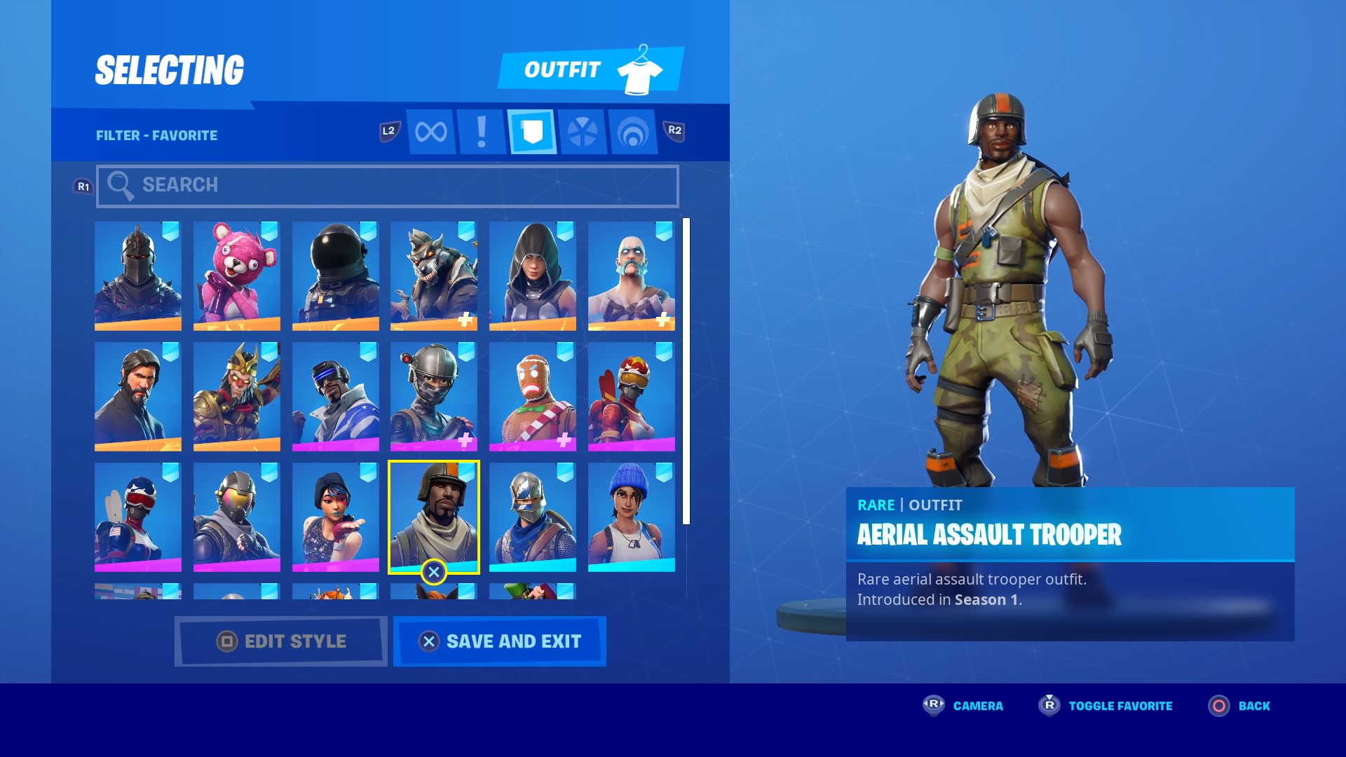 SOLD OG Aerial Assault Trooper/Black Knight account. Max
