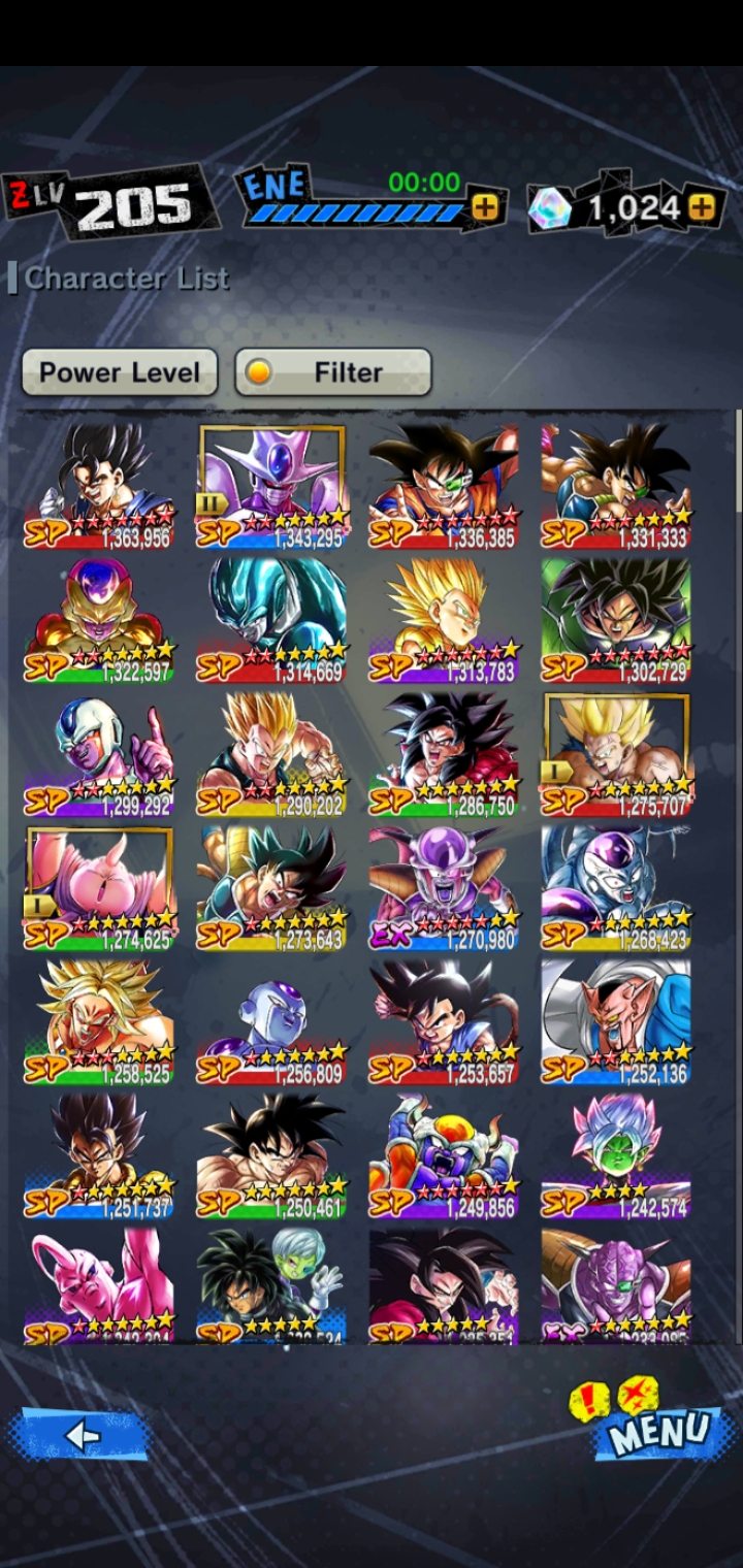 Selling Selling my Dragon Ball Legends Account (50) EpicNPC