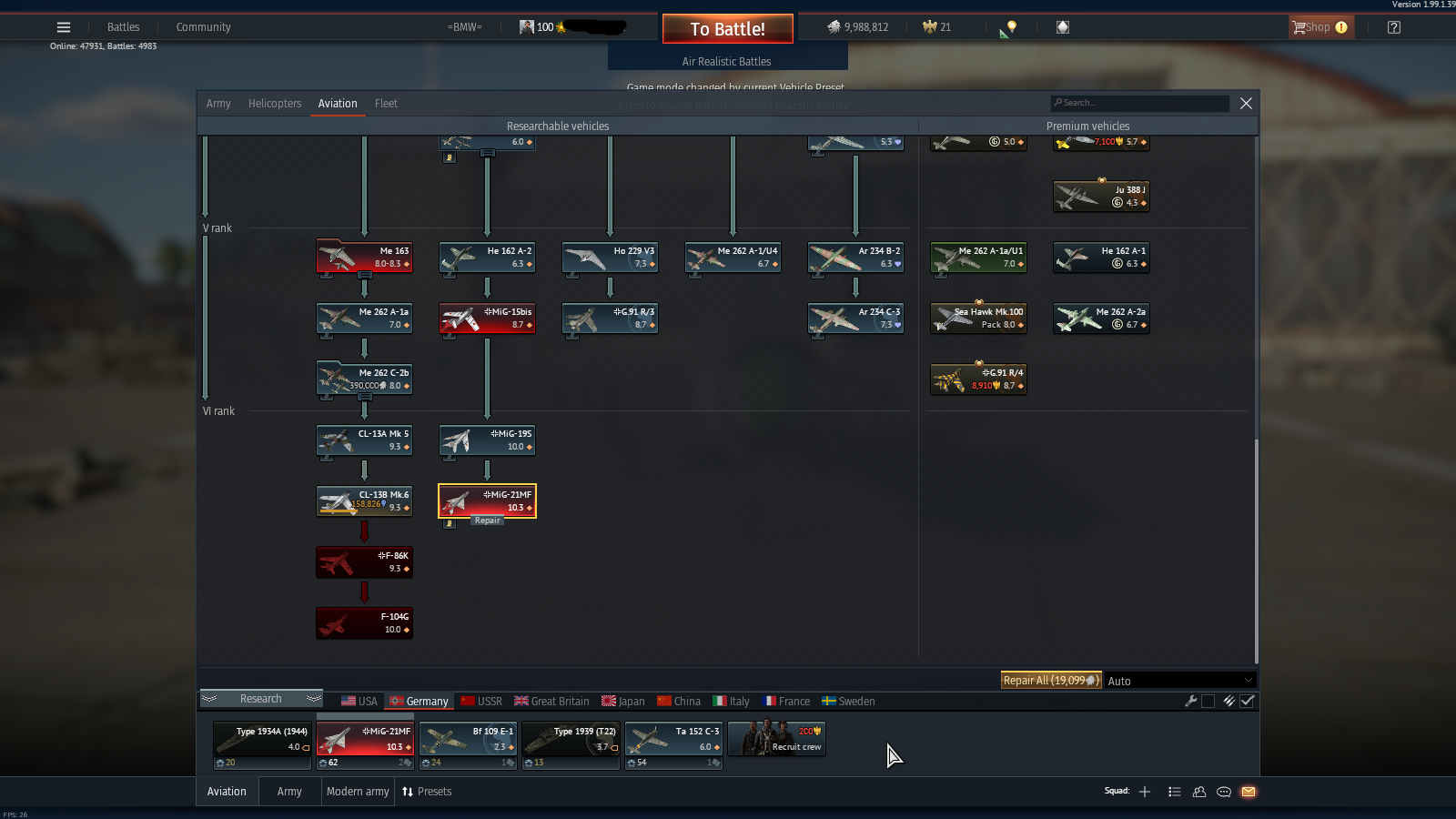 Selling War Thunder 100lvl Max German Is 6 T 30 Epicnpc Marketplace