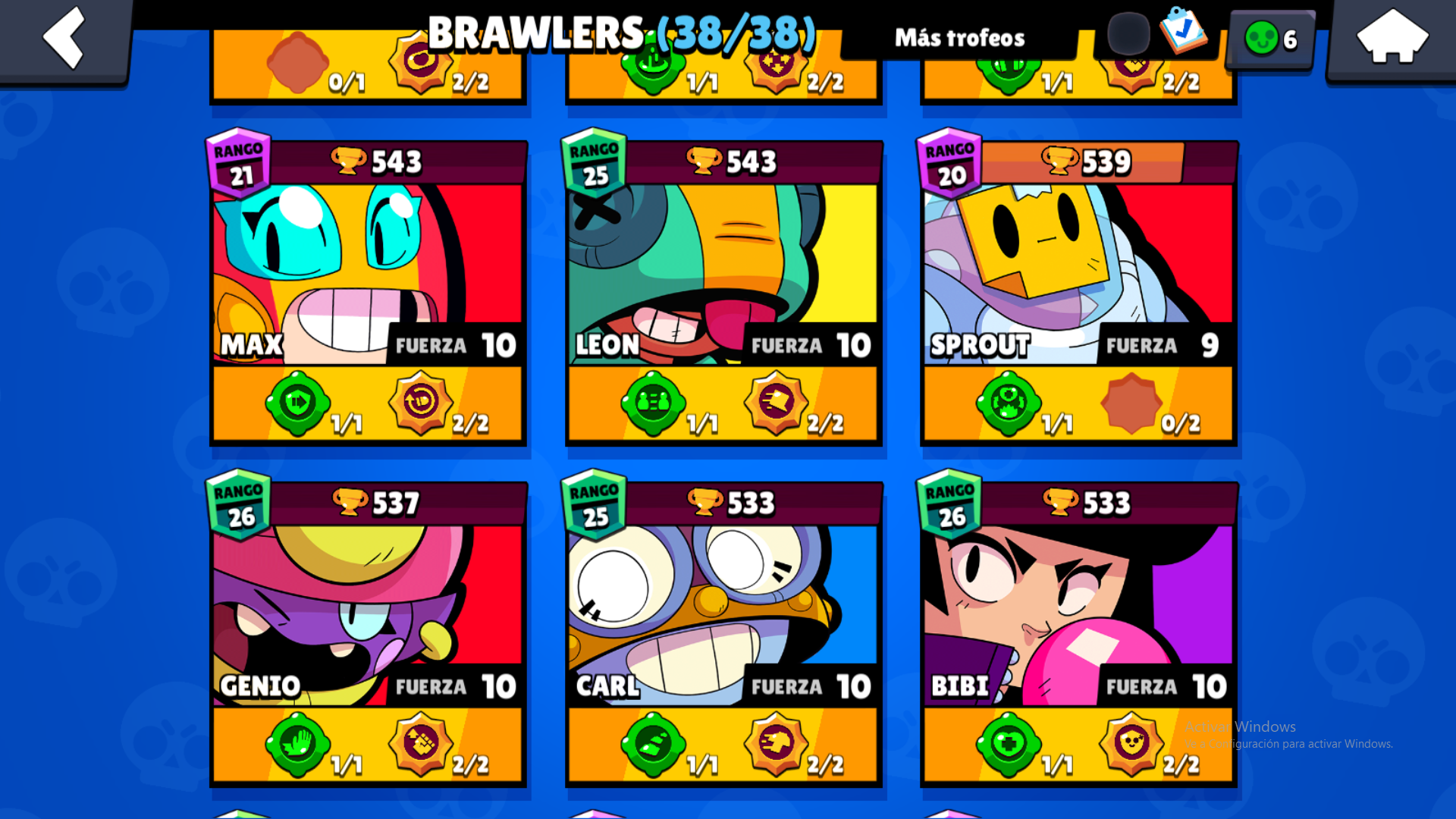 Sold Brawl Stars High End 38 38 Brawlers Mostly All Star Powers And Gadgets Epicnpc Marketplace