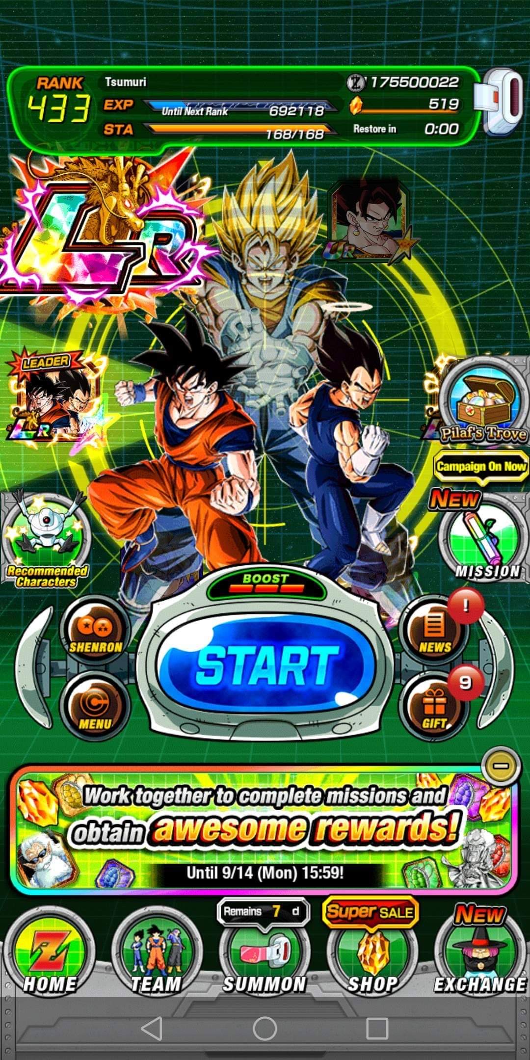 Selling Dokkan account with new lrs rainbowed EpicNPC Marketplace