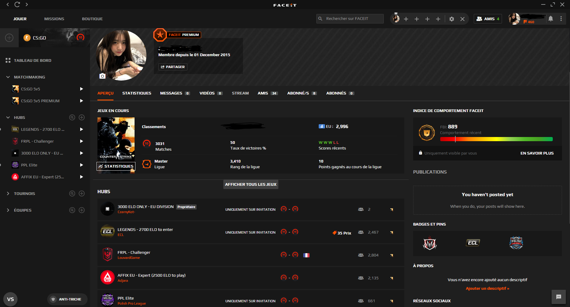 Selling Insane Faceit Level 10 3050 Elo 250 I Accept Skins Epicnpc Marketplace Selling Insane Faceit Level 10 3050 Elo 250 I Accept Skins Epicnpc Marketplace