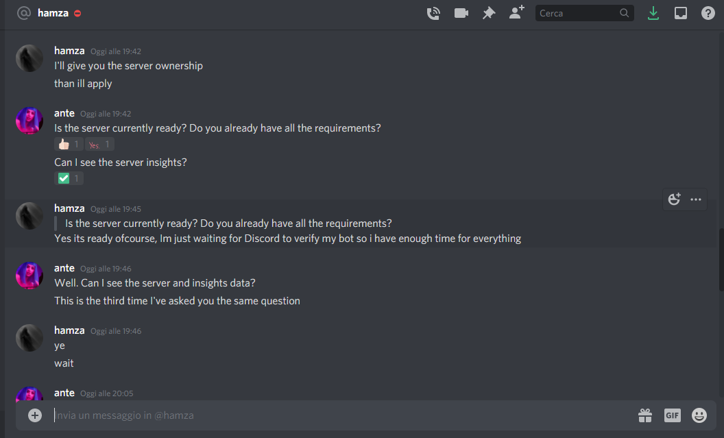 Selling Discord Partner badge on your Discord account (Rarest Discord