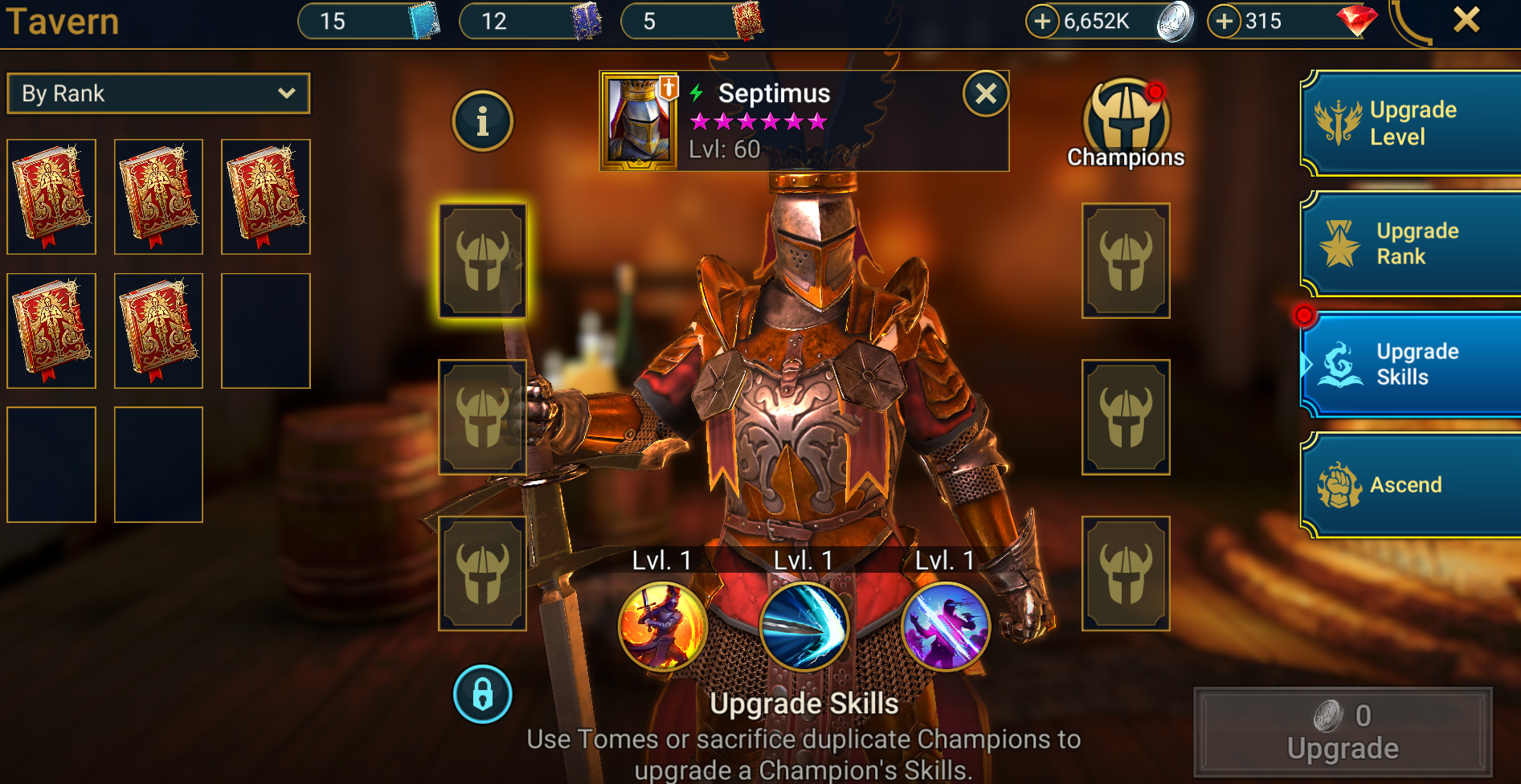 Selling RAID Shadow Legends Account for sale! (3 different accounts