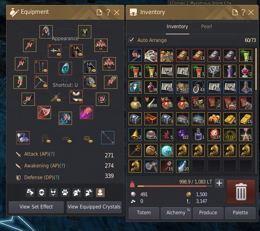 SOLD Black Desert Online Account (NA) Level 62 Guardian (613) GS bonus lvl 62 Musa EpicNPC