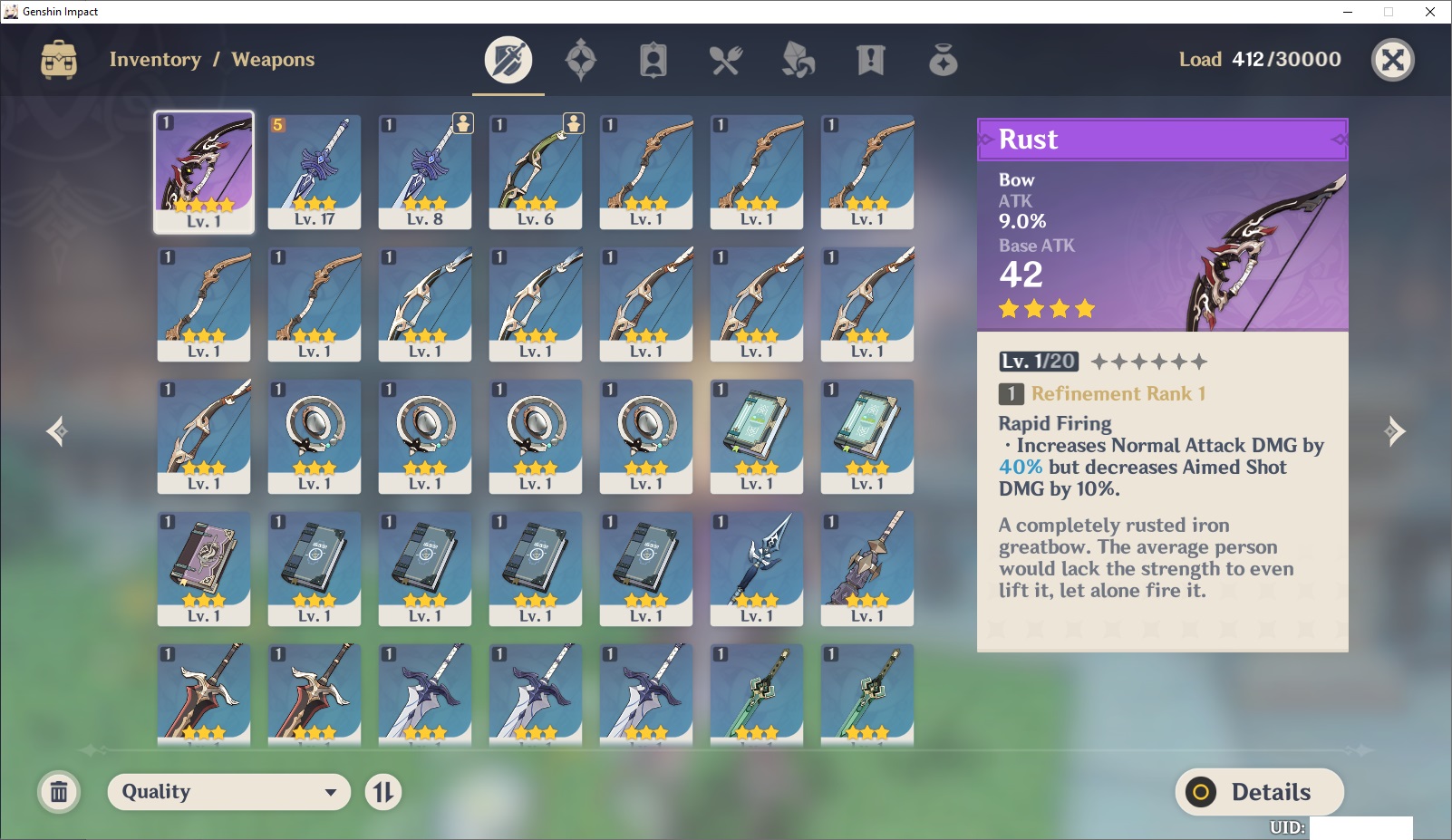 Selling - ASIA $20 AR7 Qiqi, Fischl, 2x Barbara x 2 ...