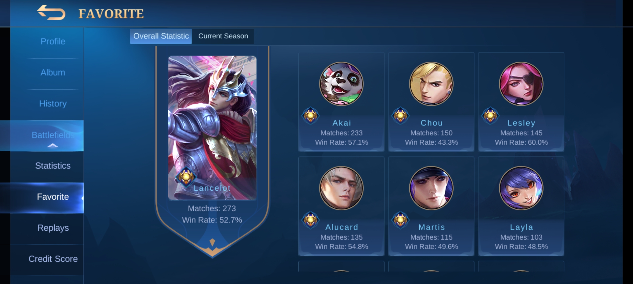 Selling - Selling mobile legends account | EpicNPC Marketplace