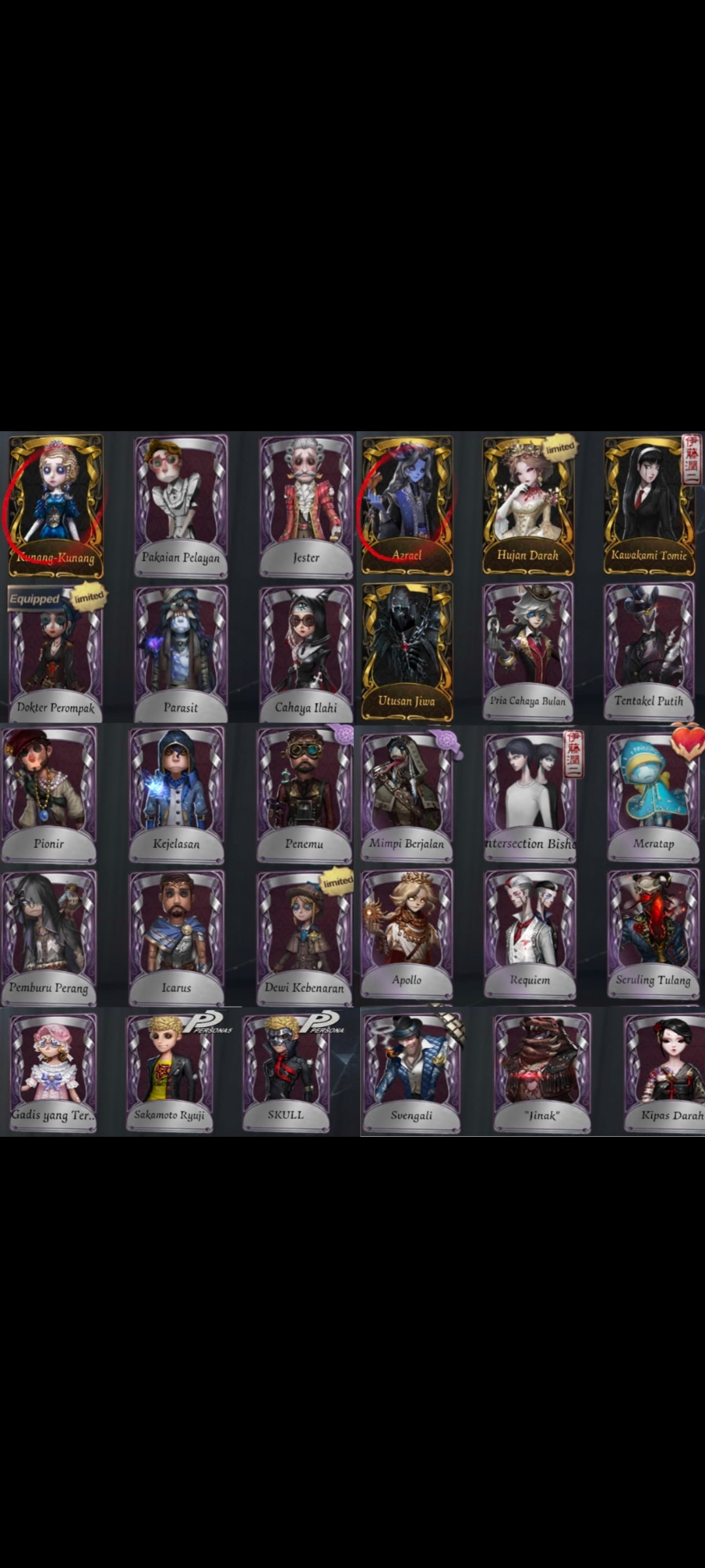 Sell Tomie And Bloodbath Identity V Asia Android Epicnpc Marketplace