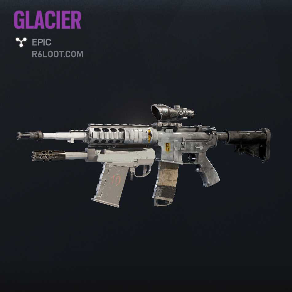 Selling - Rainbow six siege , GLACIER universal skin 