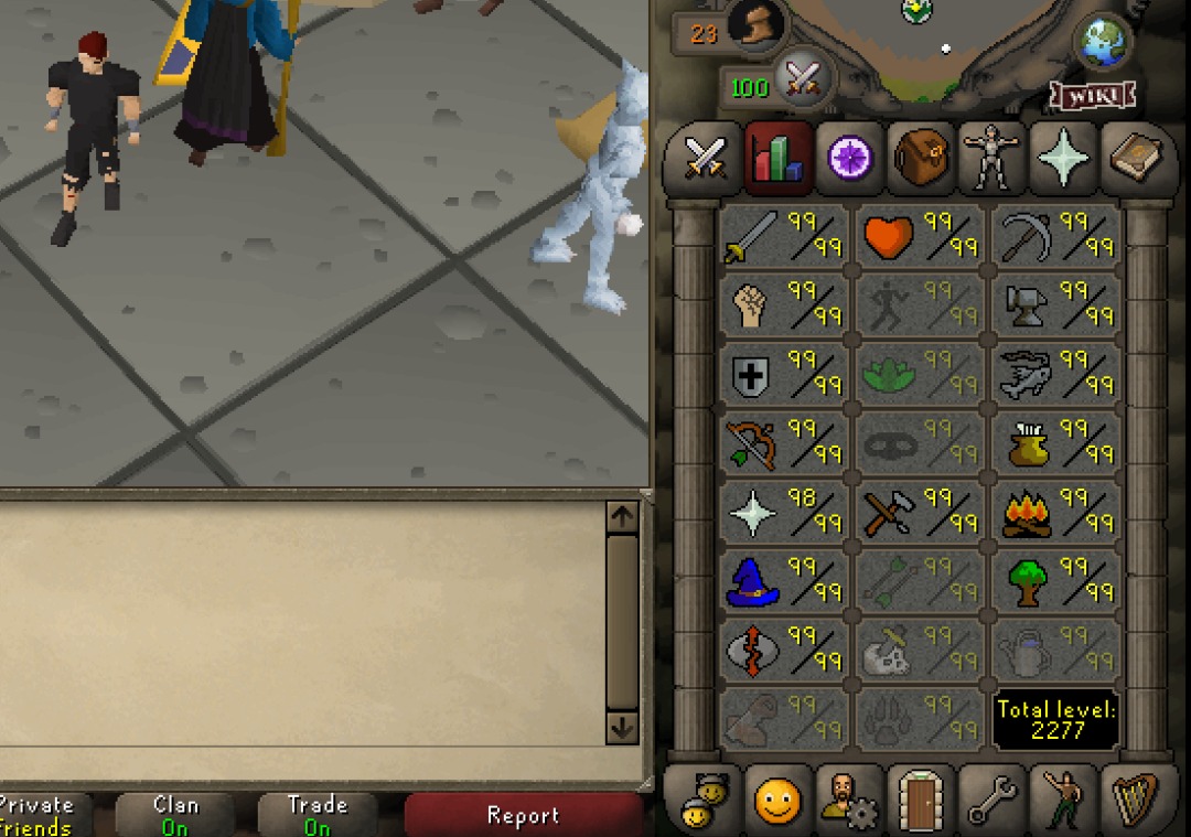 Selling OSRS Maxed account tl 2277 full diaries full flavour