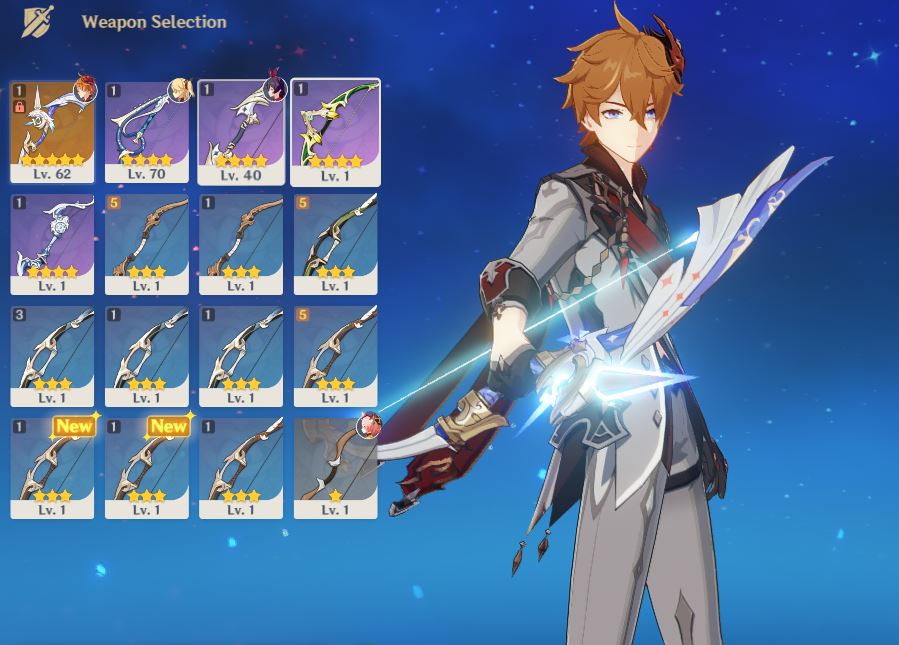 Sold Wts Na Ar45 Childe Amos Bow Skyward Blade 50 Epicnpc Marketplace