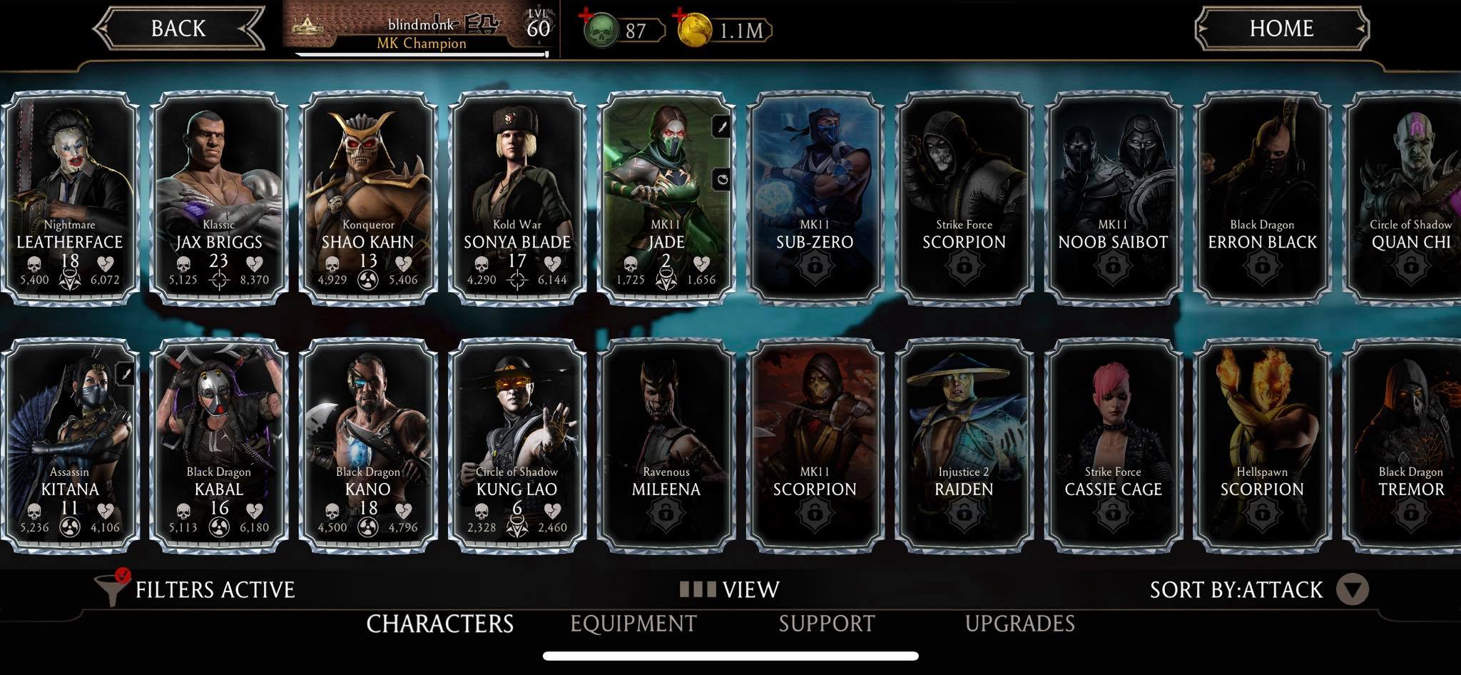 mortal kombat free account