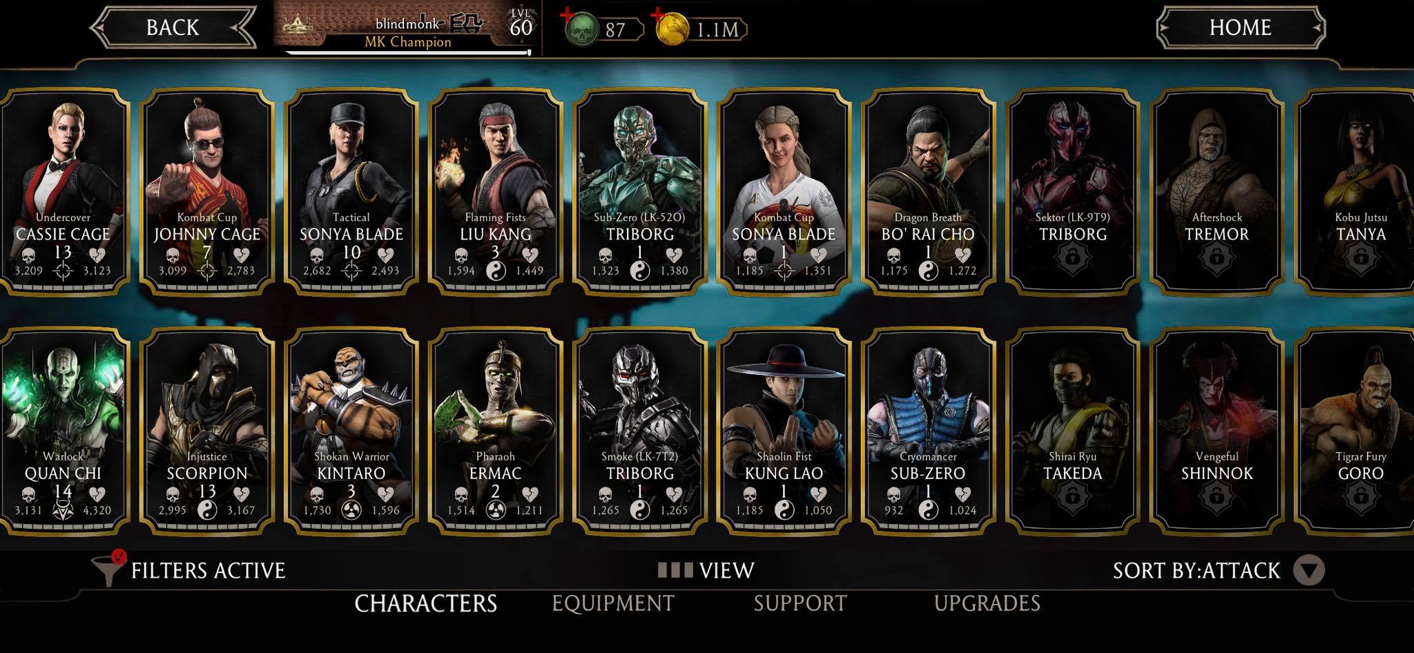 Mortal Kombat mobile account EpicNPC Marketplace