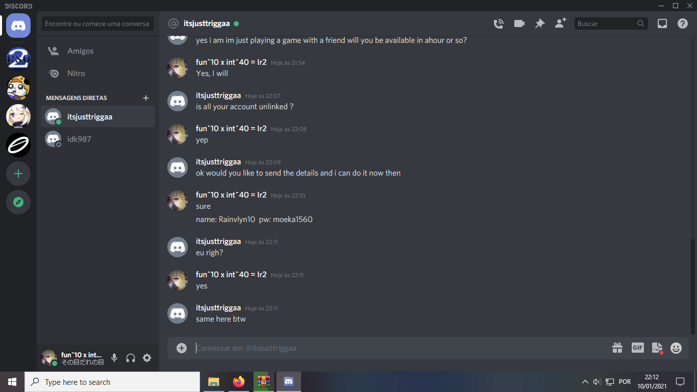 Scammed By Itsjusttrigga I Sent Account First He Blocked Me Epicnpc Marketplace