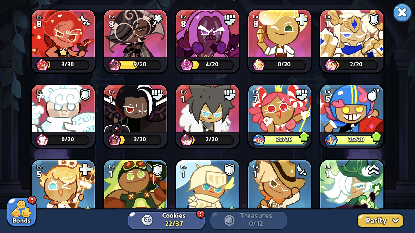 Selling Cookie Run Kingdom Starter Account x8 epics 30 EpicNPC