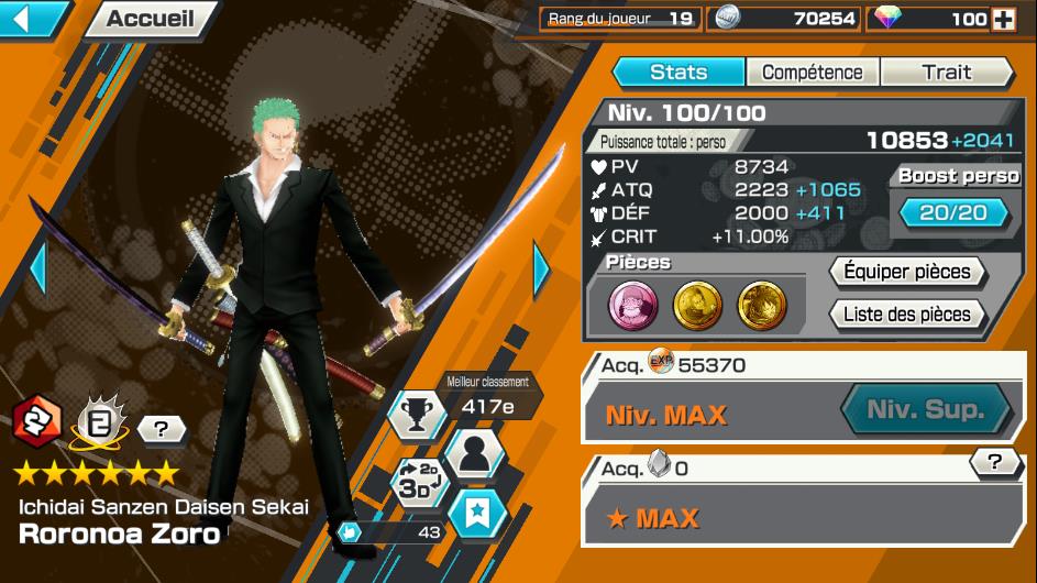 Sold Max Dressrosa Zoro New Ace New Sanji Rayleigh And Others With Rds Epicnpc Marketplace