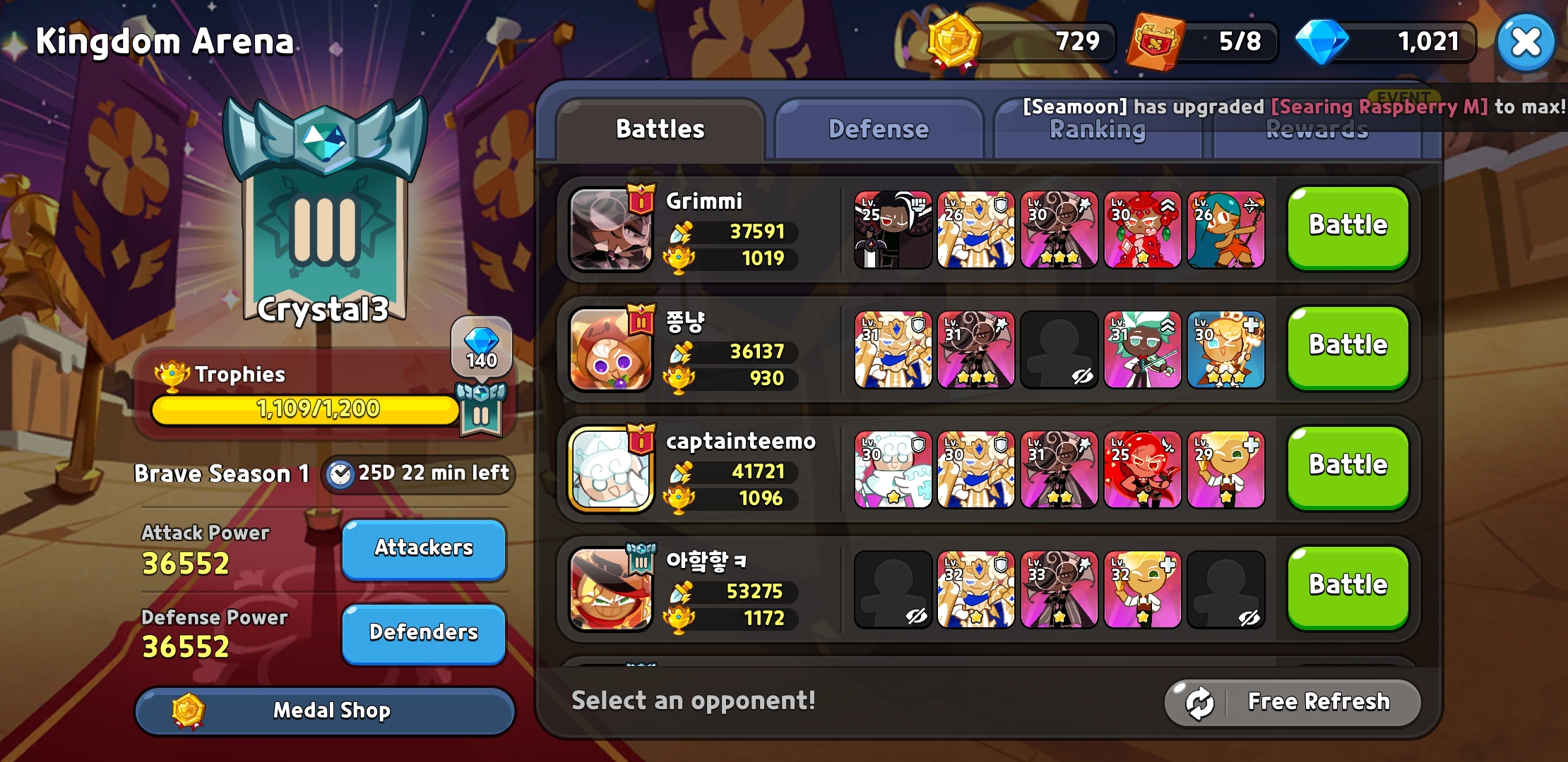 Sold lvl 30 cookie run kingdom many god tier cookies and treasures 