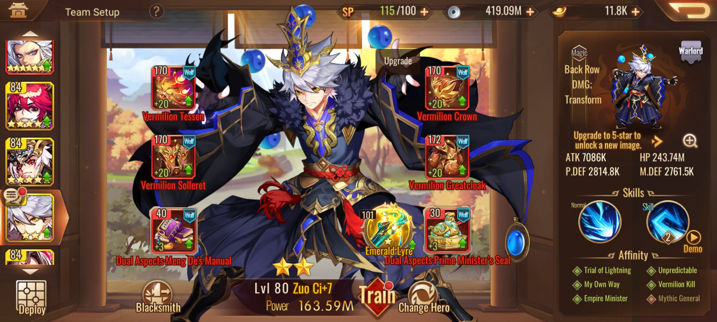 Selling Dynasty Scrolls Vip 11 1284m Power A5 Regis Epicnpc Marketplace