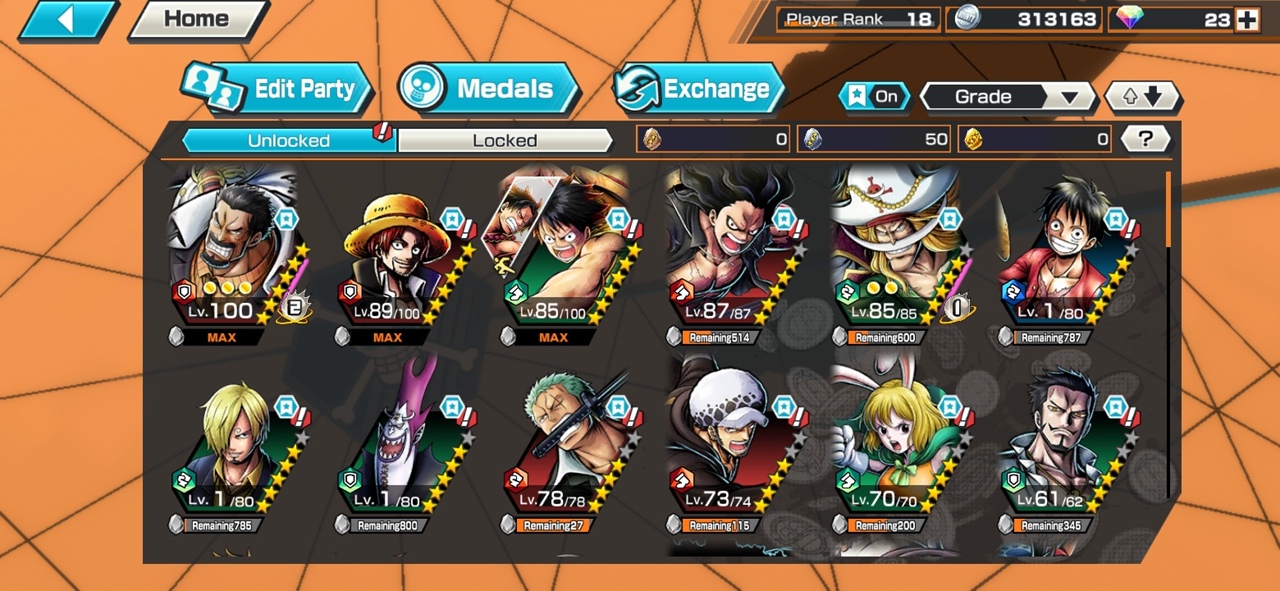 Selling Fresh 6 Garp 85 Primebeard 80 Dressrosa Zoro Epicnpc Marketplace
