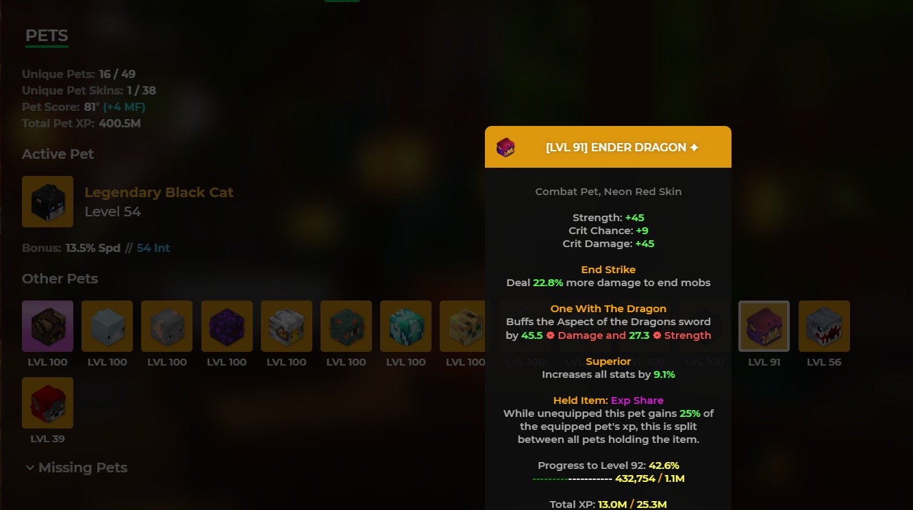 Selling 2B MVP+ Hypixel Skyblock account EpicNPC Marketplace