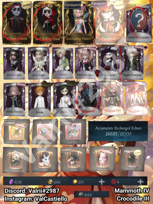 Sold Low Worth 3s Identity V Na Eu Android Account Lf Identity V Offer Epicnpc Marketplace Sold Low Worth 3s Identity V Na Eu Android Account Lf Identity V Offer Epicnpc Marketplace