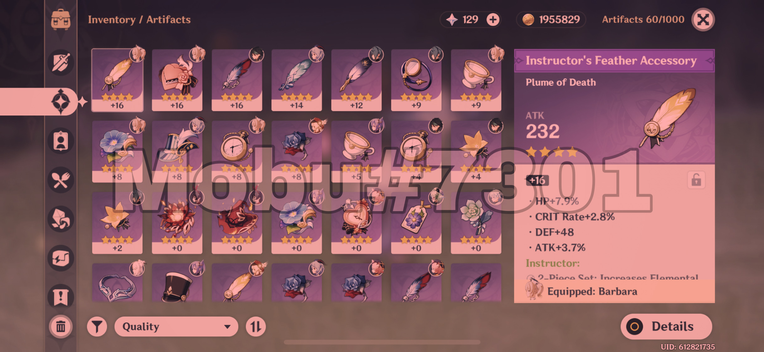 Trading this Genshin acc for a idv one EpicNPC Marketplace