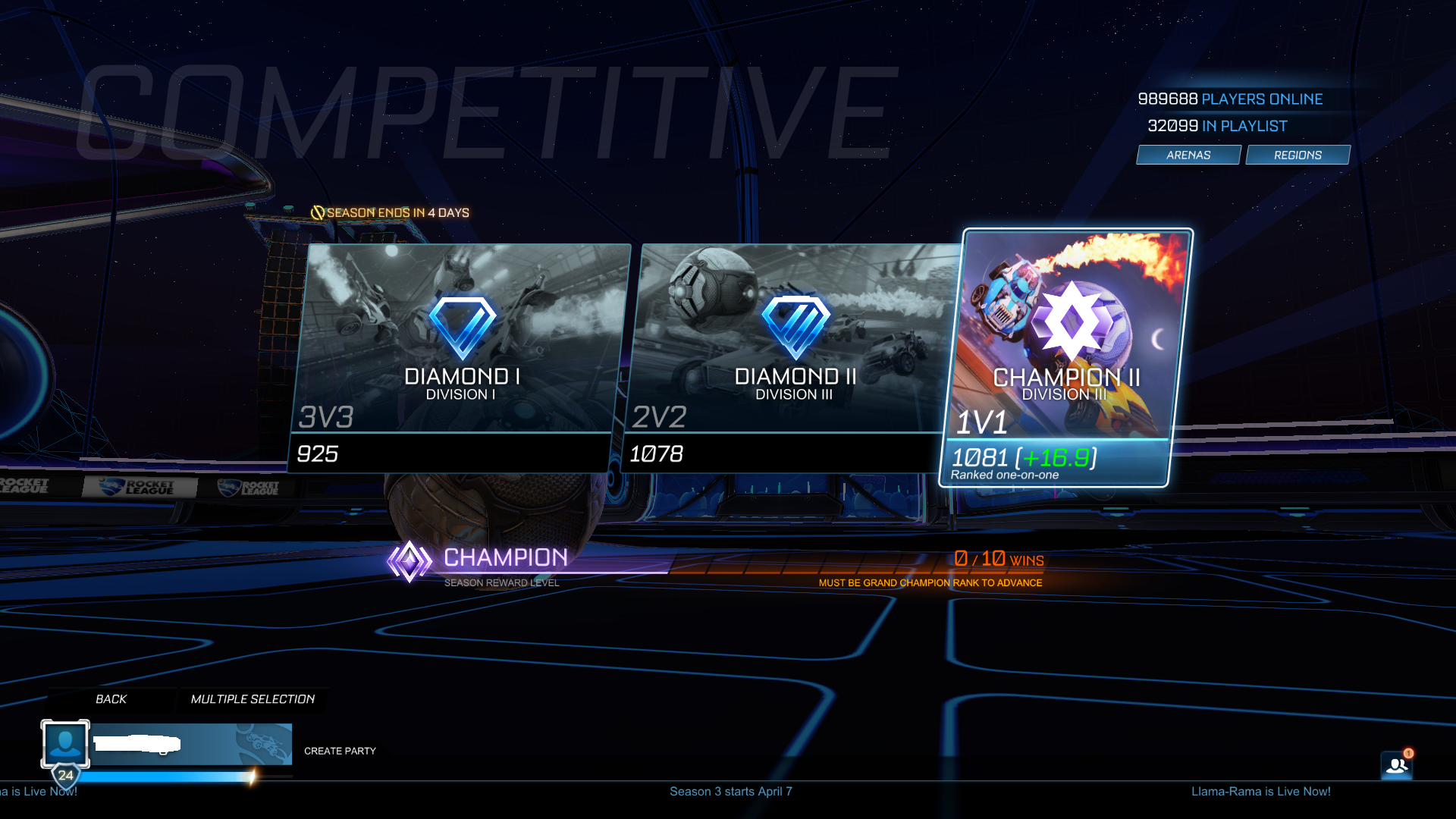 Champion 1 Accounts Rocket League Epic Games Epicnpc Marketplace
