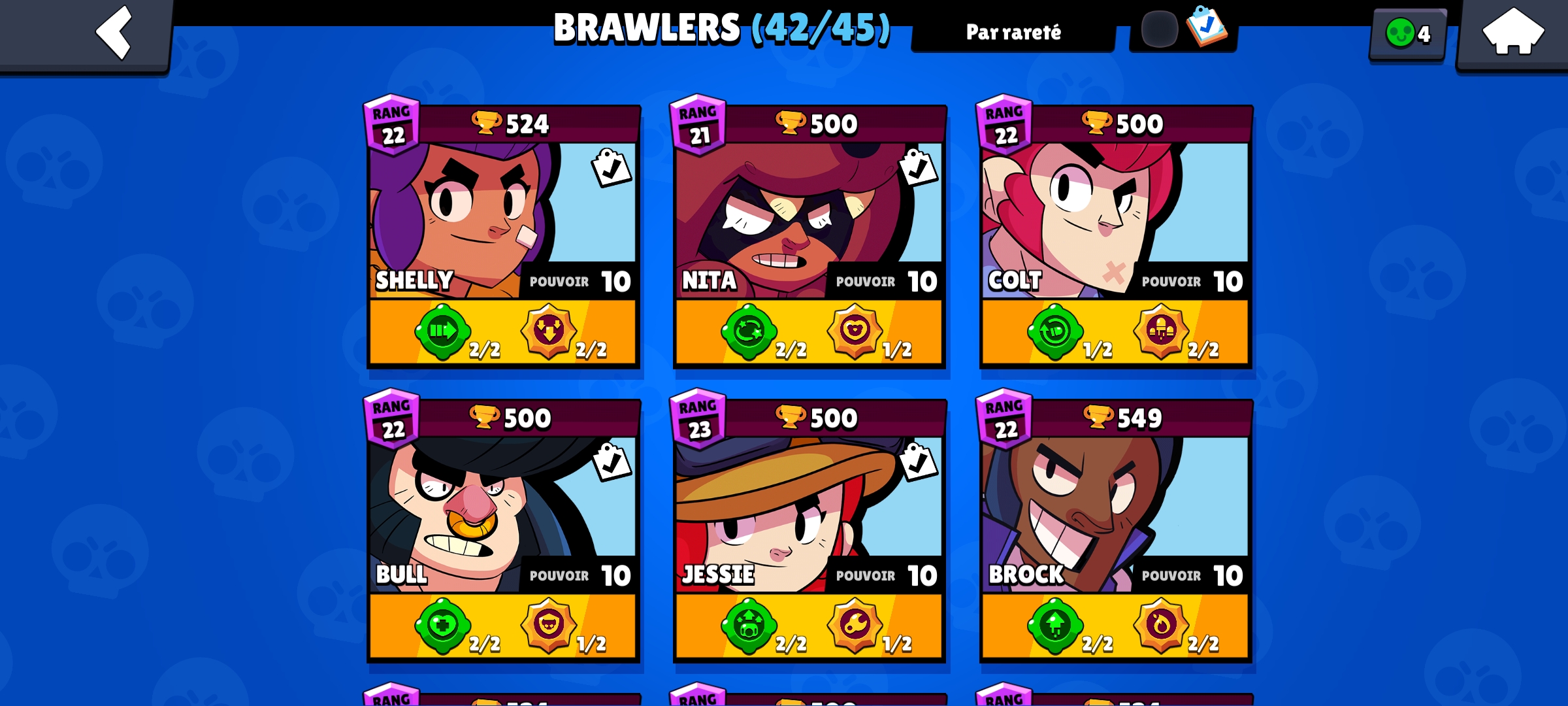 Compte Brawl Stars 42 45 20k Trophees Epicnpc Marketplace - brawl stars supercell rules