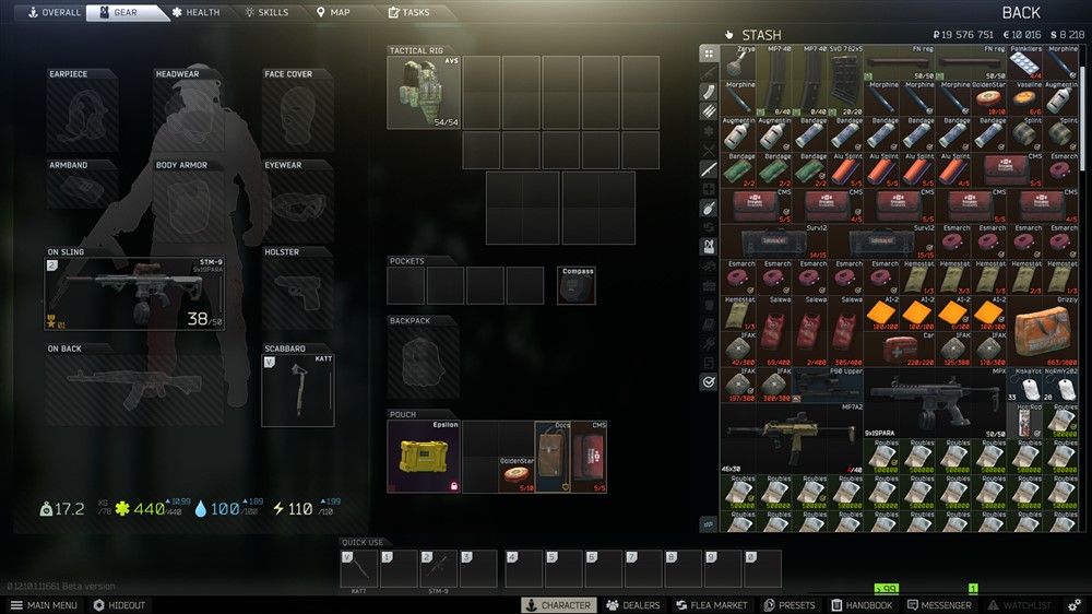 EFT EOD lvl.40 acc., Epsilon cont., max traders, full email access