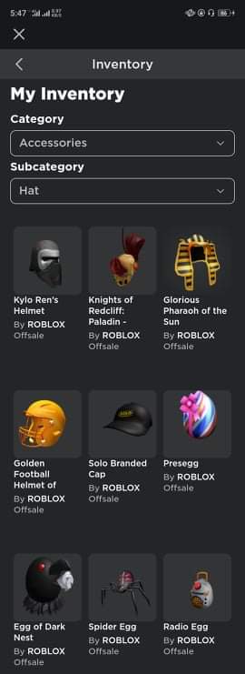 Sold Roblox Account Rich In Games Check The Screenshots No Pin Rush Sale Epicnpc Marketplace - golden football helmet of participation roblox