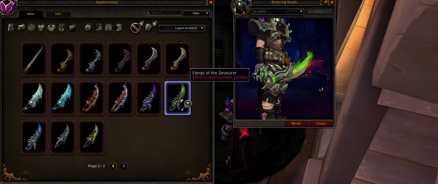Selling 🌟 Vanity Rogue * 3x Magetowers * WOD CM * Legion