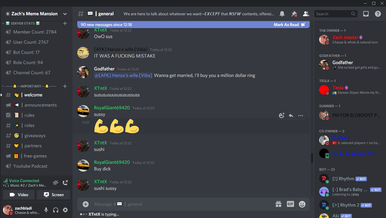 Selling Discord Server With 2800 Members Active Epicnpc Marketplace
