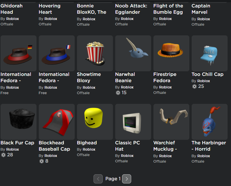 2017 Lots Of Offsales Classic Pc Hat Epicnpc Marketplace - roblox pc hat