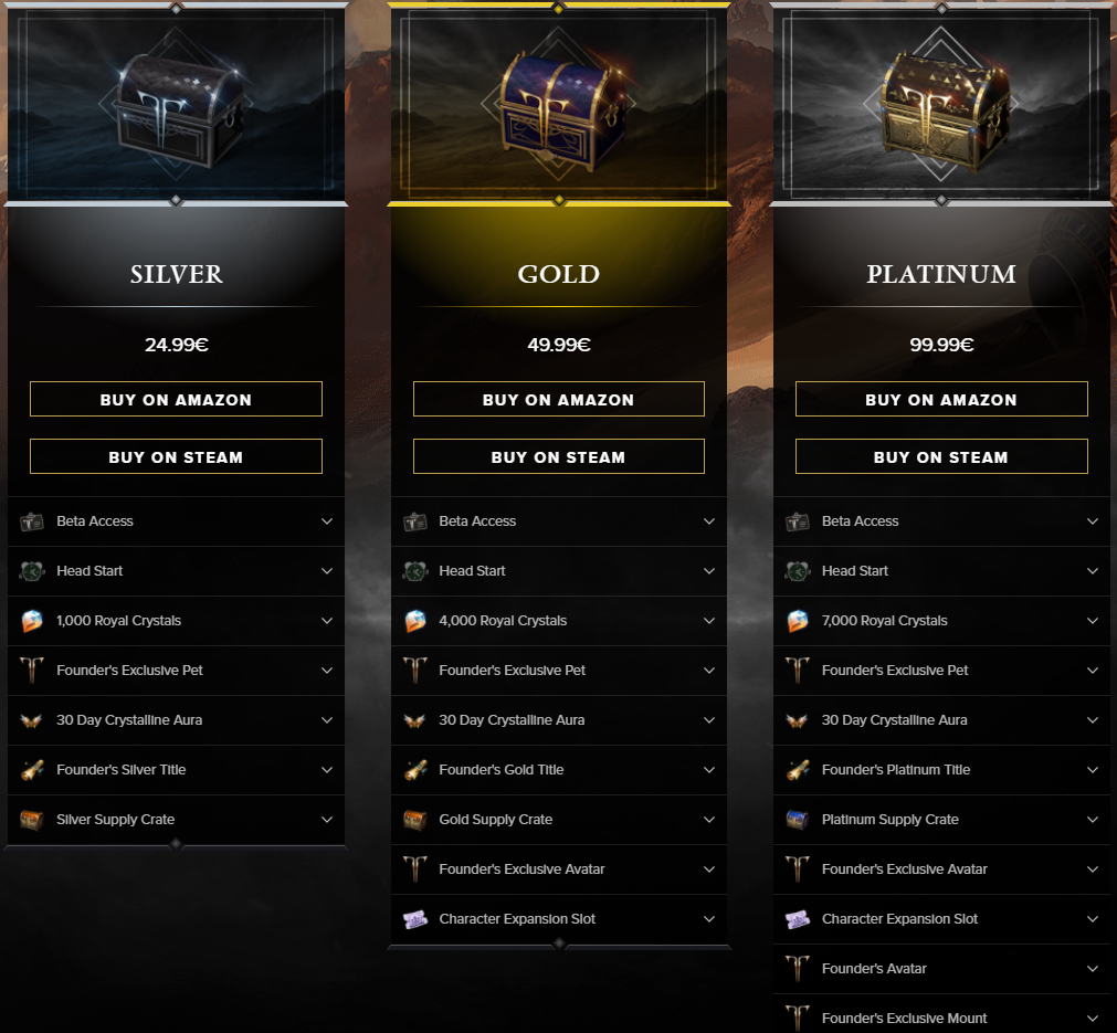 Selling 🎁*Lost Ark Steam PreOrder Packs Huge Discount 61*🎁 EpicNPC Marketplace