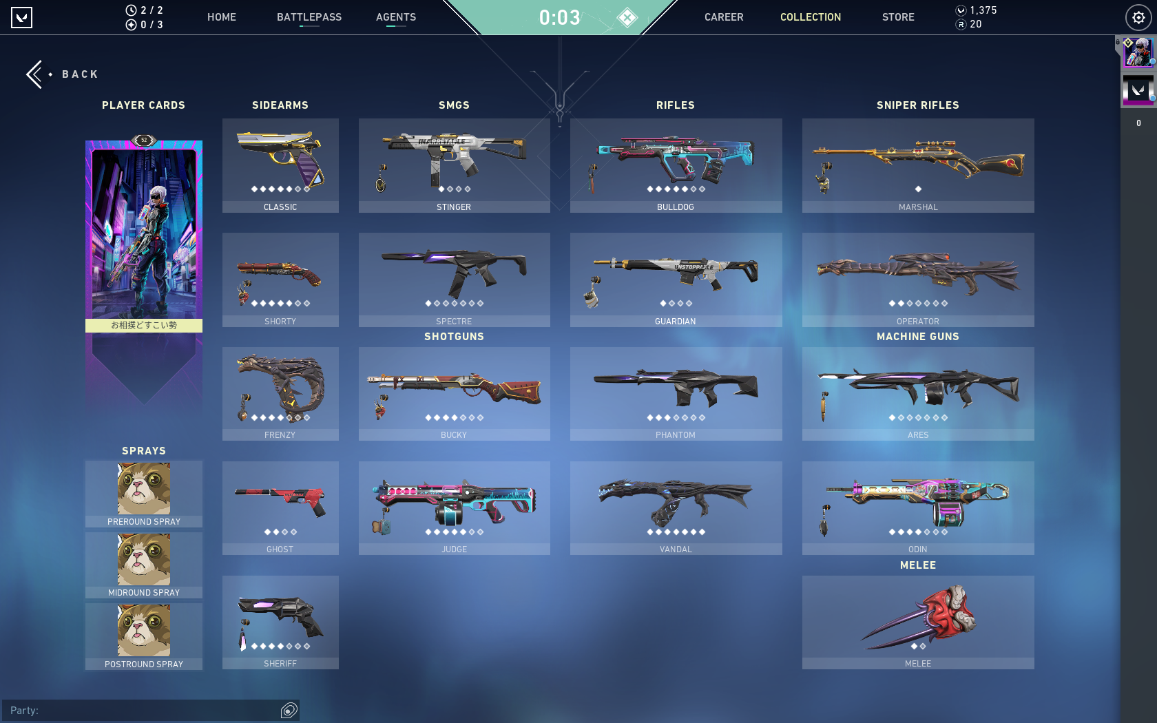 Valorant Account OCE STACKED (200 bin) EpicNPC Marketplace