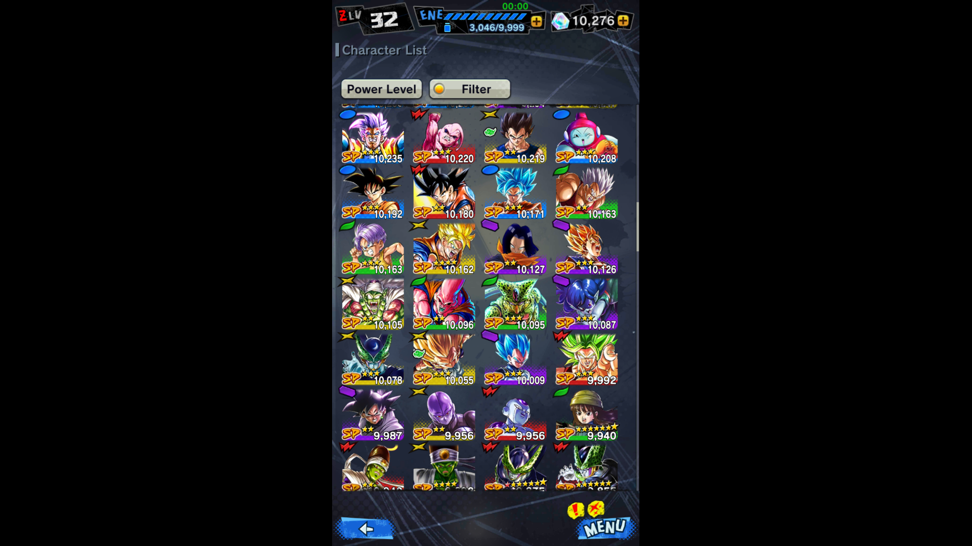 Selling selling dragon ball legends account 10000 CC and a lot of